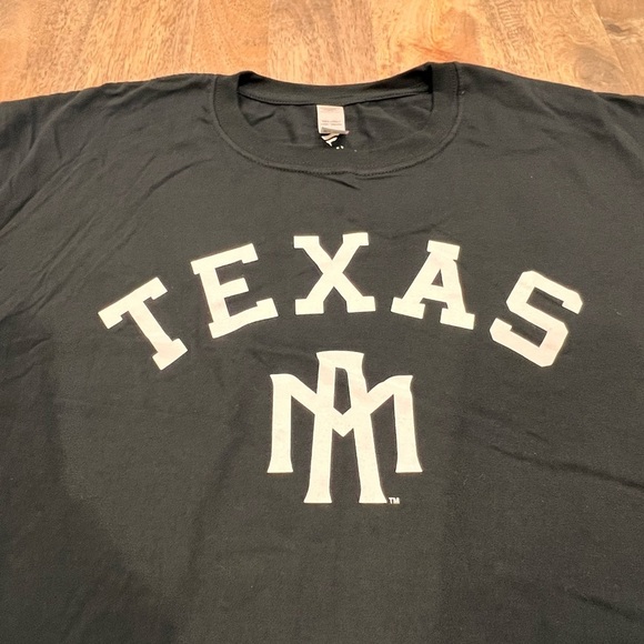 NWOT  Texas A&M University Black T-shirt Size XL Casual - Picture 2 of 3